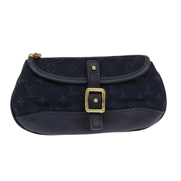 LOUIS VUITTON Monogram Mini Ansophie Pouch TST Blue - Picture 1 of 15